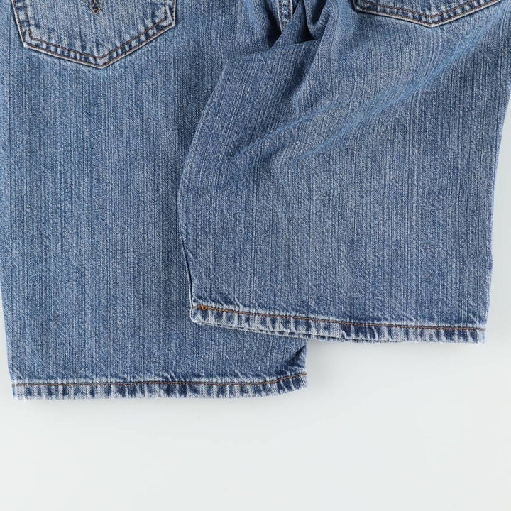 Levi's 505 Regular Fit Denim Shorts (Men's W35 equivalent) cotton blue type Vintage Second Hand