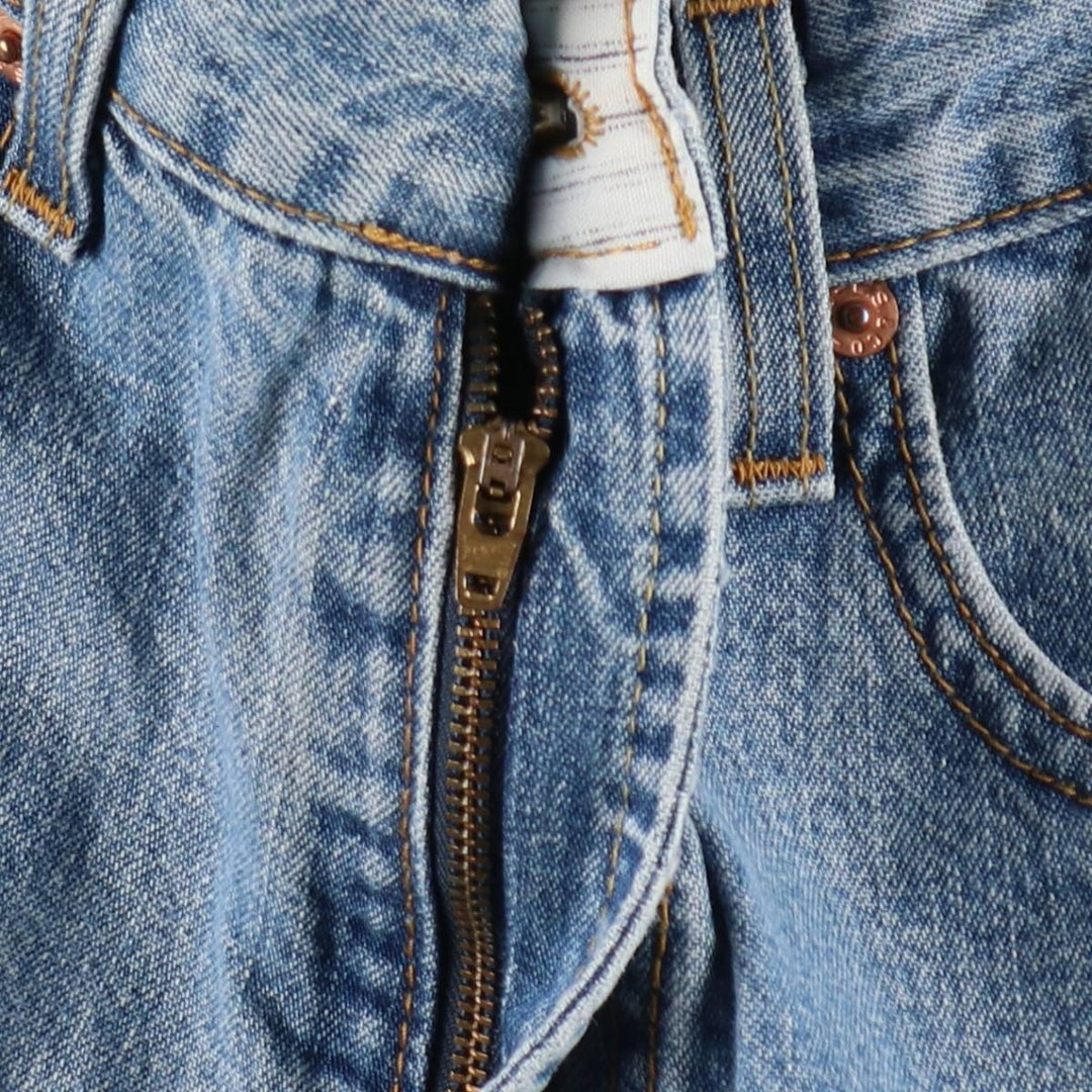 Levi's 569 LOOSE STRAIGHT denim shorts, half pants, jorts, men's w34 equivalent cotton blue type Vintage Second Hand