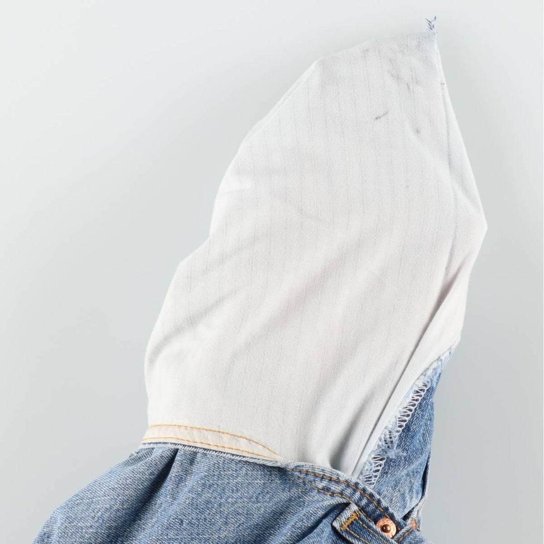Levi's 569 LOOSE STRAIGHT denim shorts, half pants, jorts, men's w34 equivalent cotton blue type Vintage Second Hand