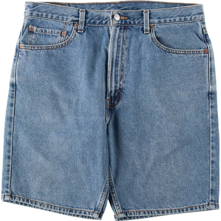 Levi's 505 Regular Fit Denim Shorts (Men's size W37 equivalent) cotton blue type Vintage Second Hand