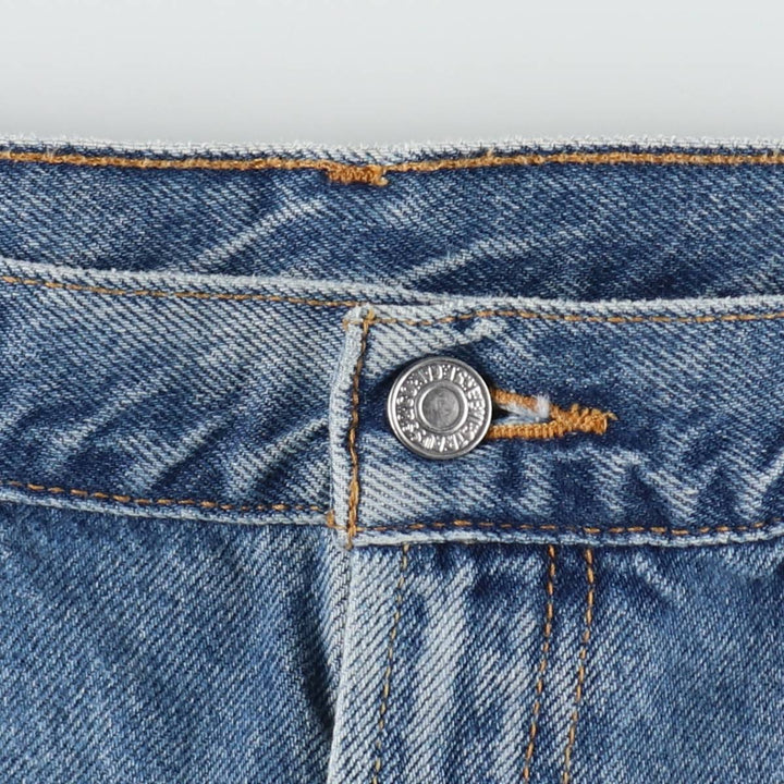 Levi's 505 Regular Fit Denim Shorts (Men's size W37 equivalent) cotton blue type Vintage Second Hand