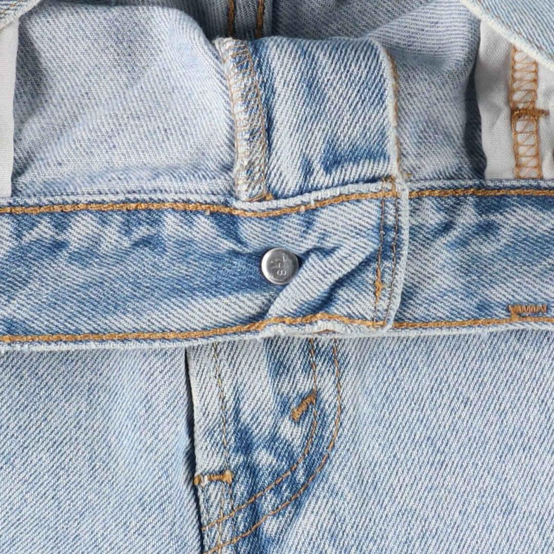 Levi's 505 REGULAR FIT denim shorts, short pants, men's size w34 cotton blue type Vintage Second Hand