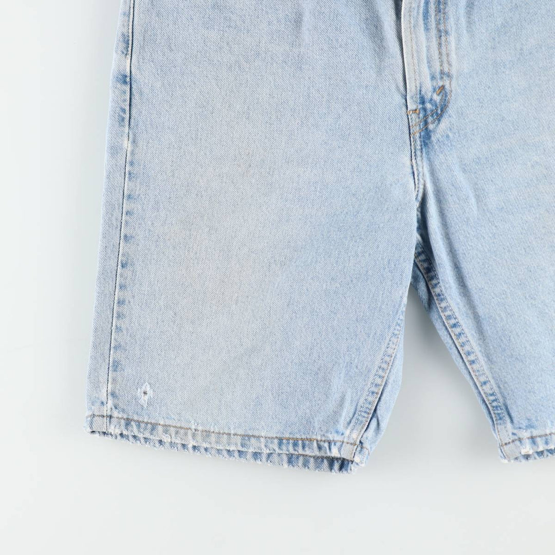 Levi's 505 REGULAR FIT denim shorts, short pants, men's size w34 cotton blue type Vintage Second Hand