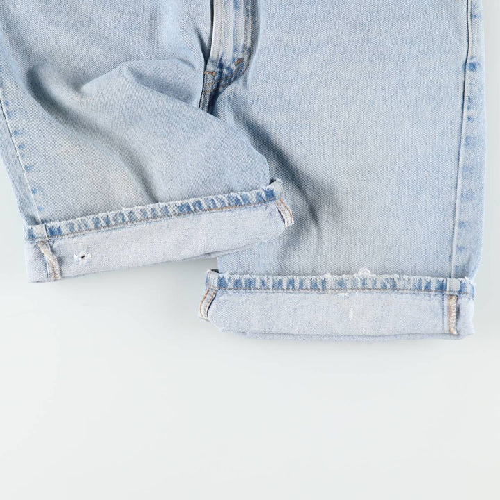 Levi's 505 REGULAR FIT denim shorts, short pants, men's size w34 cotton blue type Vintage Second Hand