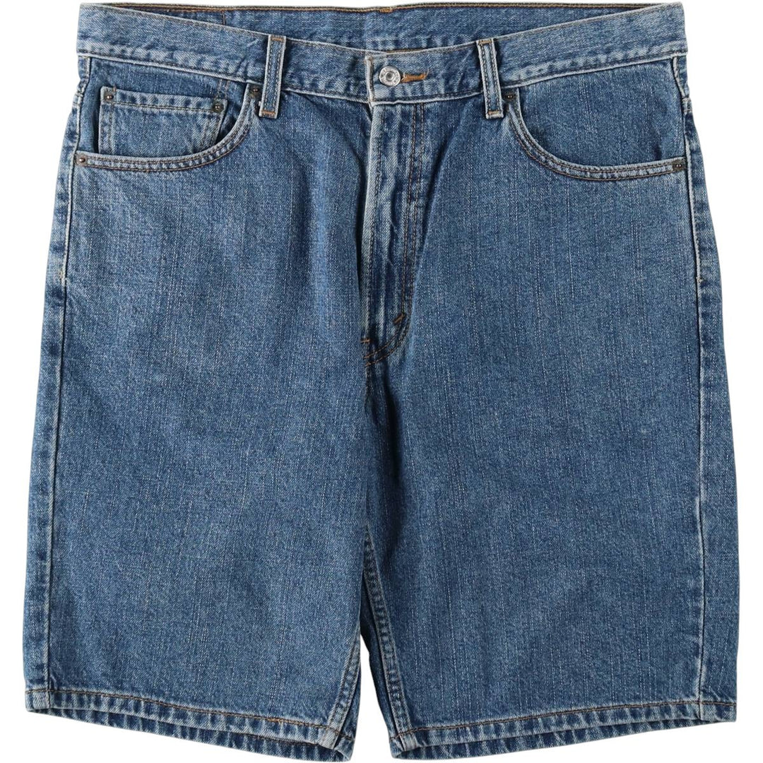 Levi's 505 Regular Fit Denim Shorts (Men's W38 equivalent) cotton blue type Vintage Second Hand