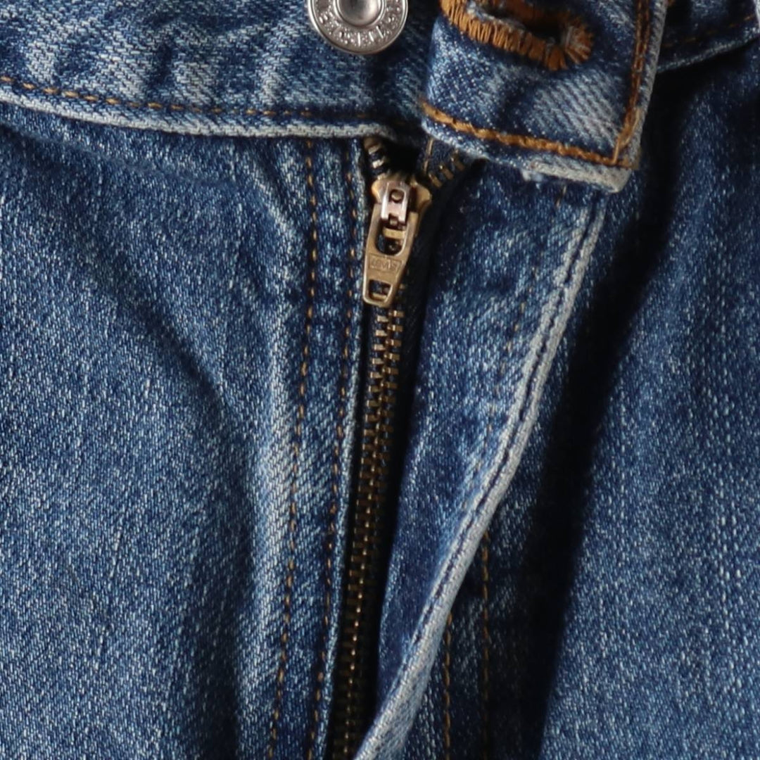 Levi's 505 Regular Fit Denim Shorts (Men's W38 equivalent) cotton blue type Vintage Second Hand