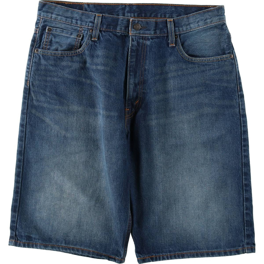 Levi's 569 Denim Shorts, Half Pants, Men's Size 37 cotton blue type Vintage Second Hand