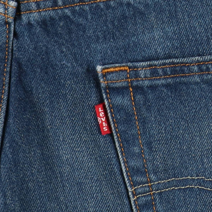Levi's 569 Denim Shorts, Half Pants, Men's Size 37 cotton blue type Vintage Second Hand