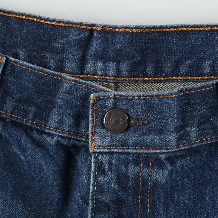 Levi's 569 Denim Shorts, Half Pants, Men's Size 37 cotton blue type Vintage Second Hand