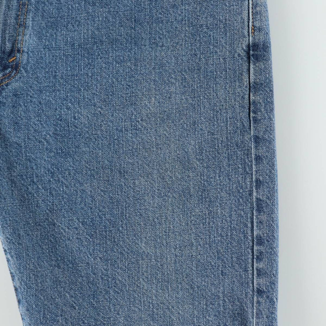 Levi's 505 denim shorts, men's size W37 (approx.) cotton blue type Vintage Second Hand
