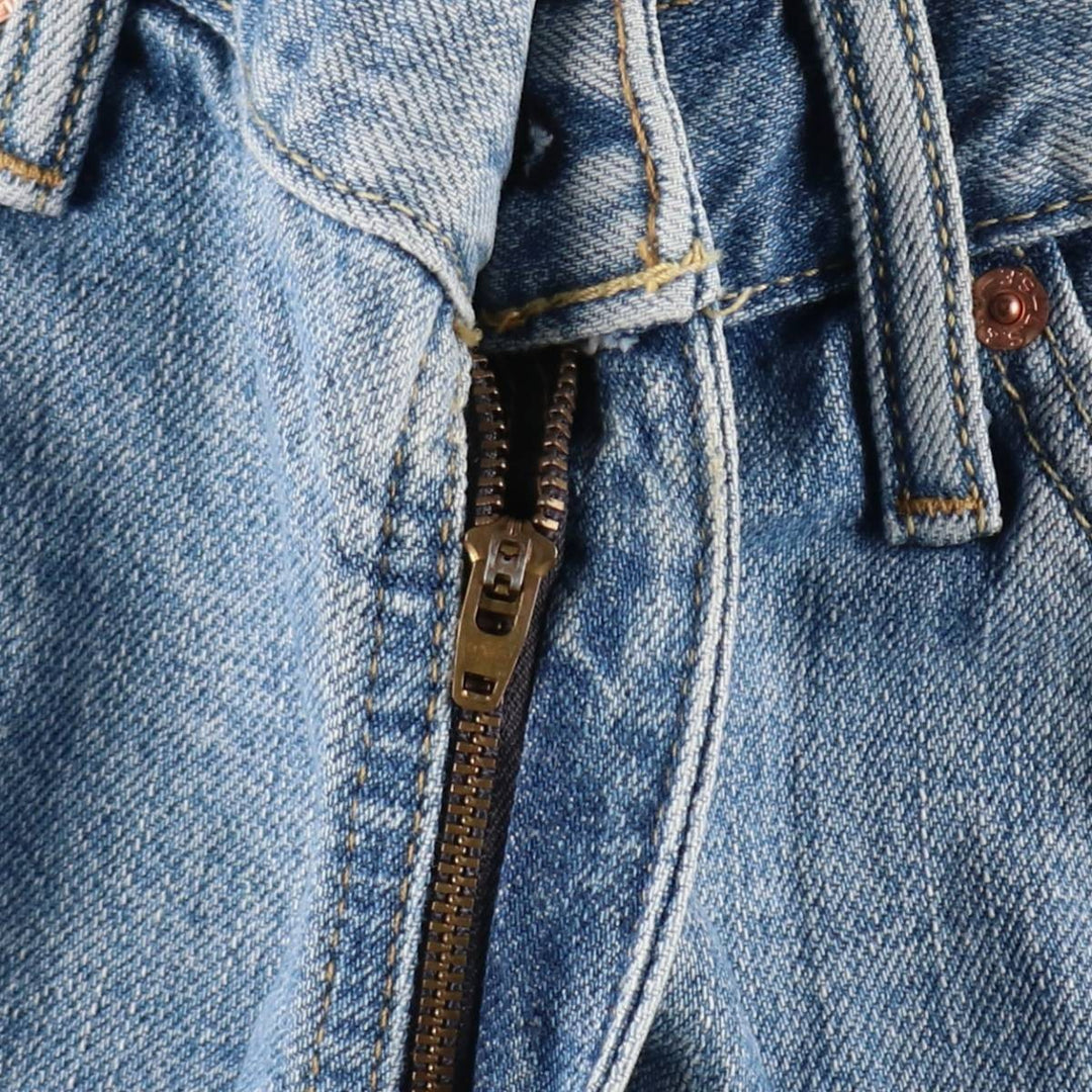Levi's 505 Straight Fit Denim Shorts, Men's Size W37 (approx.) cotton blue type Vintage Second Hand
