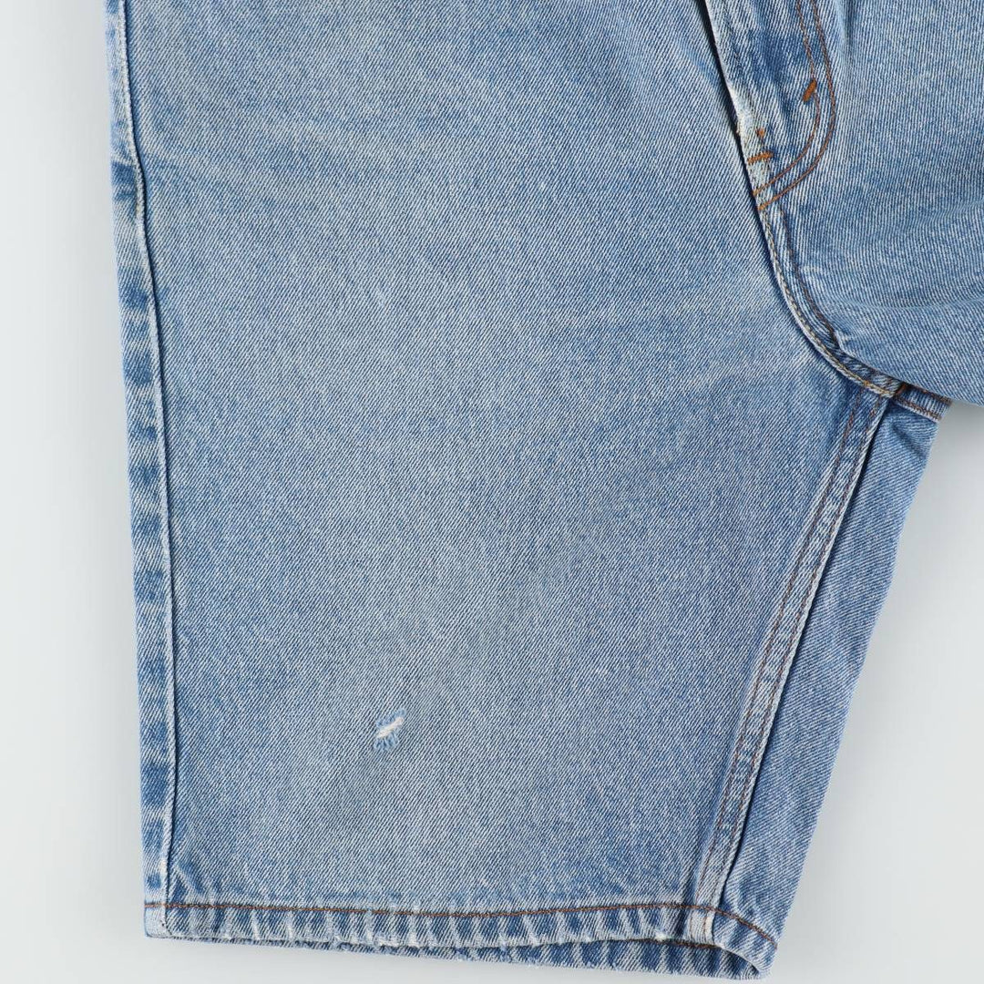 Levi's 505 REGULAR FIT denim shorts, short pants, men's size w34 cotton blue type Vintage Second Hand