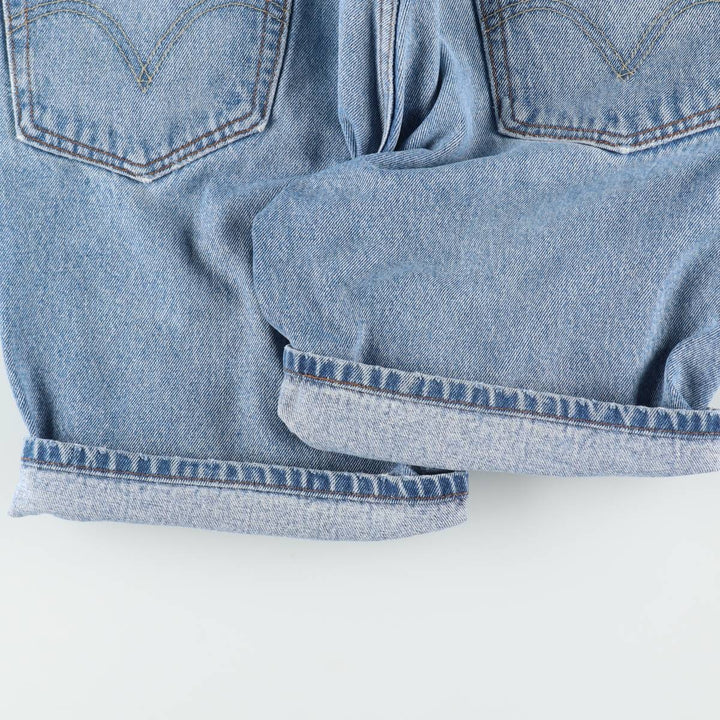 Levi's 505 REGULAR FIT denim shorts, short pants, men's size w34 cotton blue type Vintage Second Hand