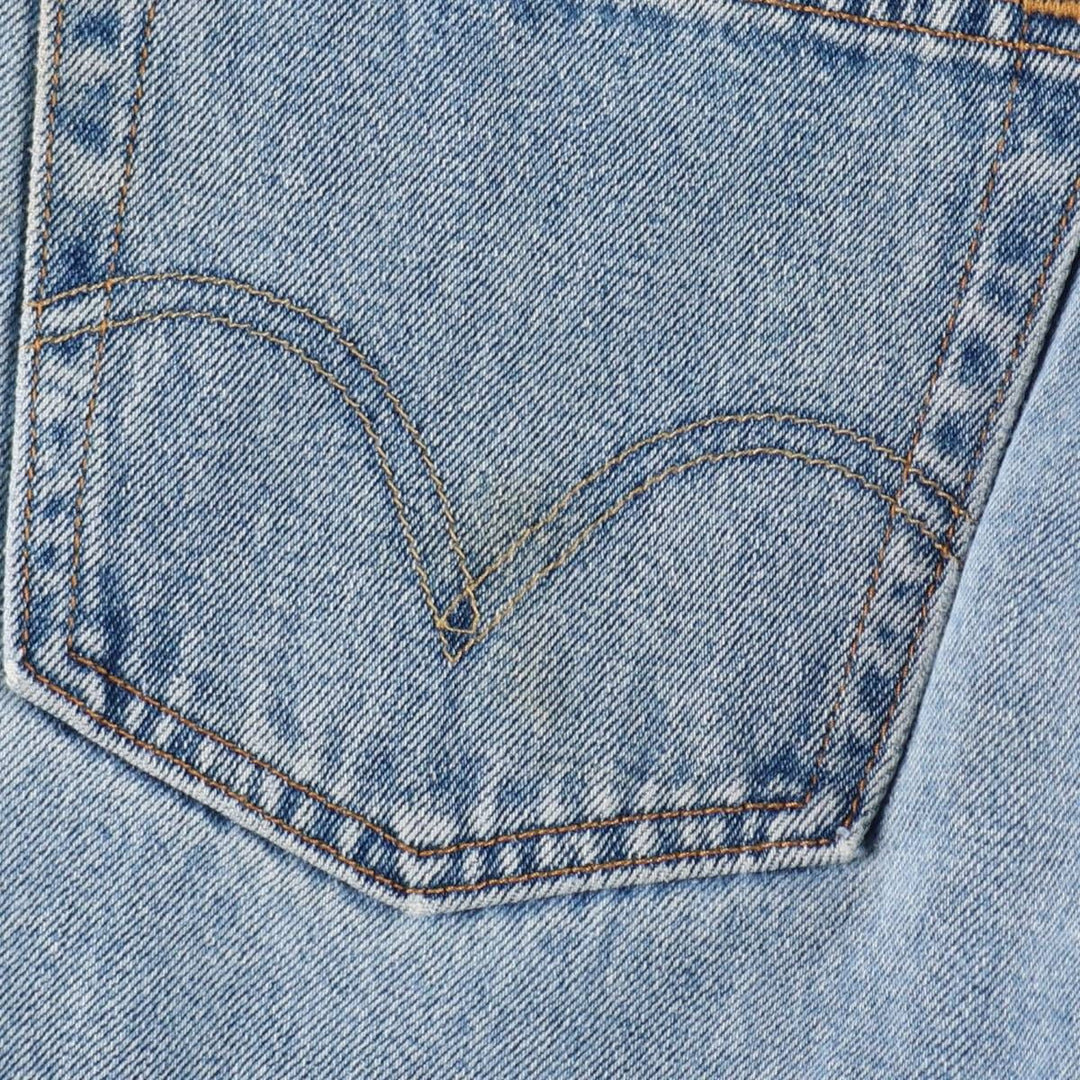 Levi's 505 REGULAR FIT denim shorts, short pants, men's size w33 cotton blue type Vintage Second Hand