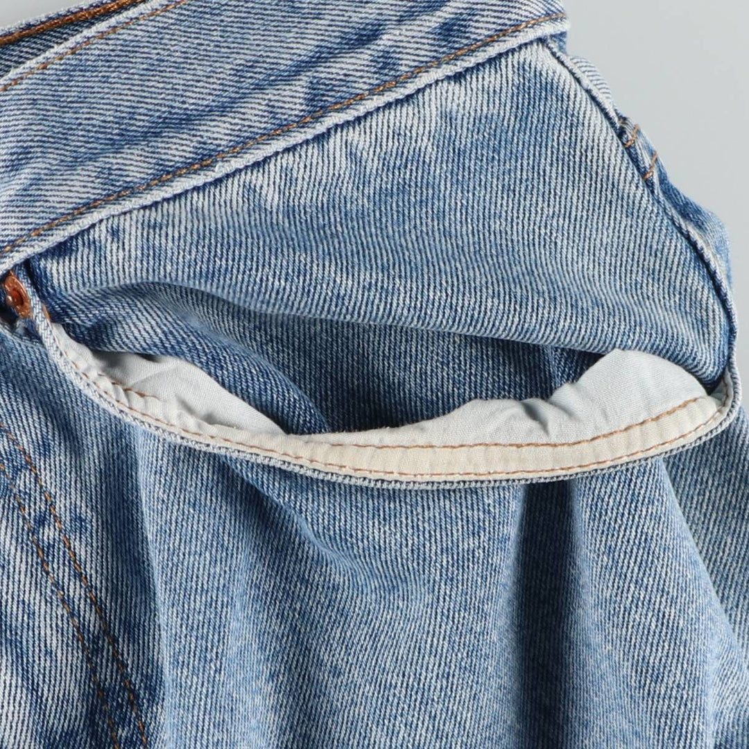 Levi's 505 REGULAR FIT denim shorts, short pants, men's size w33 cotton blue type Vintage Second Hand