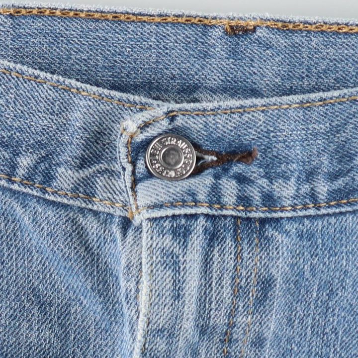 Levi's 505 denim shorts, men's size W38 (approx.) cotton blue type Vintage Second Hand