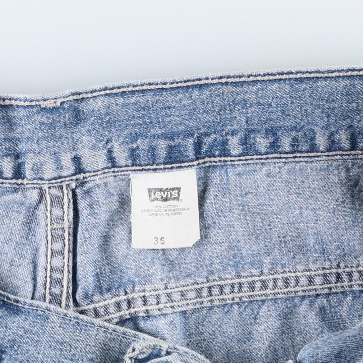 90'S Levi's DRY GOODS Denim Painter Shorts, Men's W36 (approx.), Vintage cotton blue type Vintage Second Hand