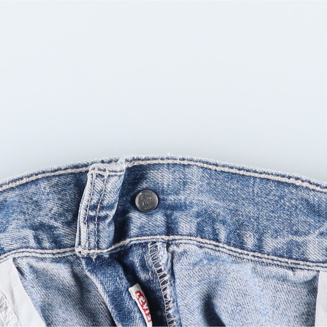 90'S Levi's DRY GOODS Denim Painter Shorts, Men's W36 (approx.), Vintage cotton blue type Vintage Second Hand