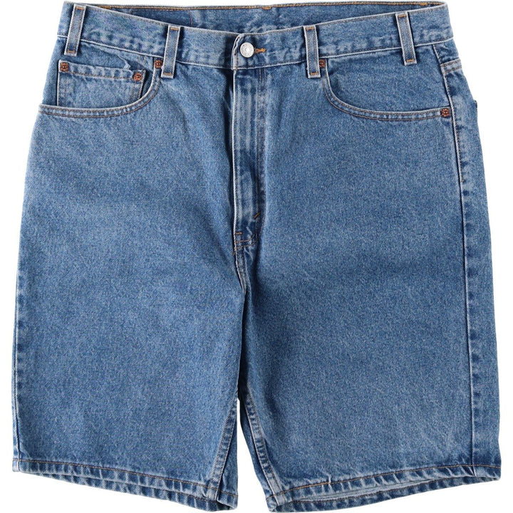 2000'S Levi's 505 Regular Fit Denim Shorts, Men's Size 36 cotton blue type Vintage Second Hand