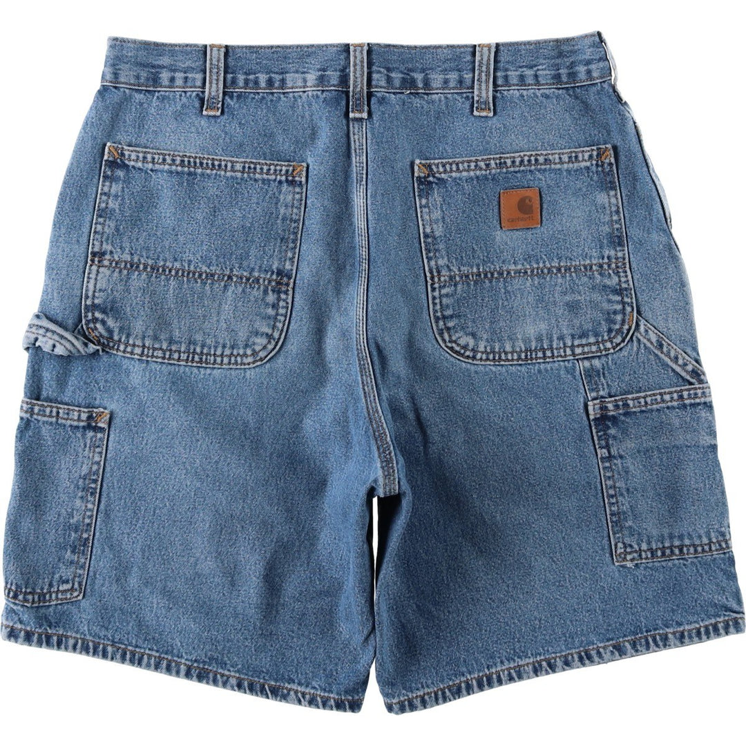 Carhartt Denim Painter Shorts, Shorts, Men's, W34 equivalent cotton blue type Vintage Second Hand
