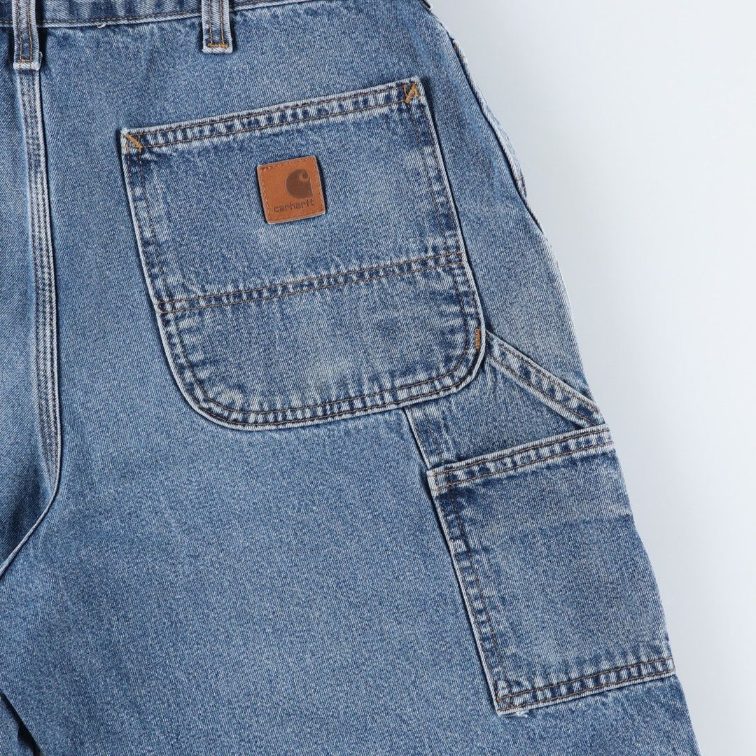 Carhartt Denim Painter Shorts, Shorts, Men's, W34 equivalent cotton blue type Vintage Second Hand