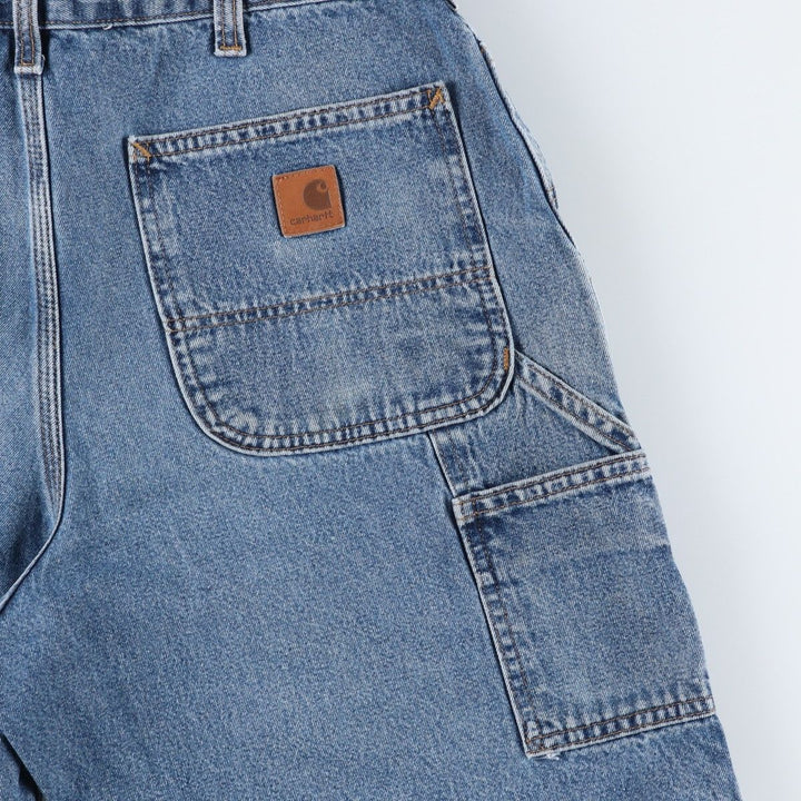 Carhartt Denim Painter Shorts, Shorts, Men's, W34 equivalent cotton blue type Vintage Second Hand