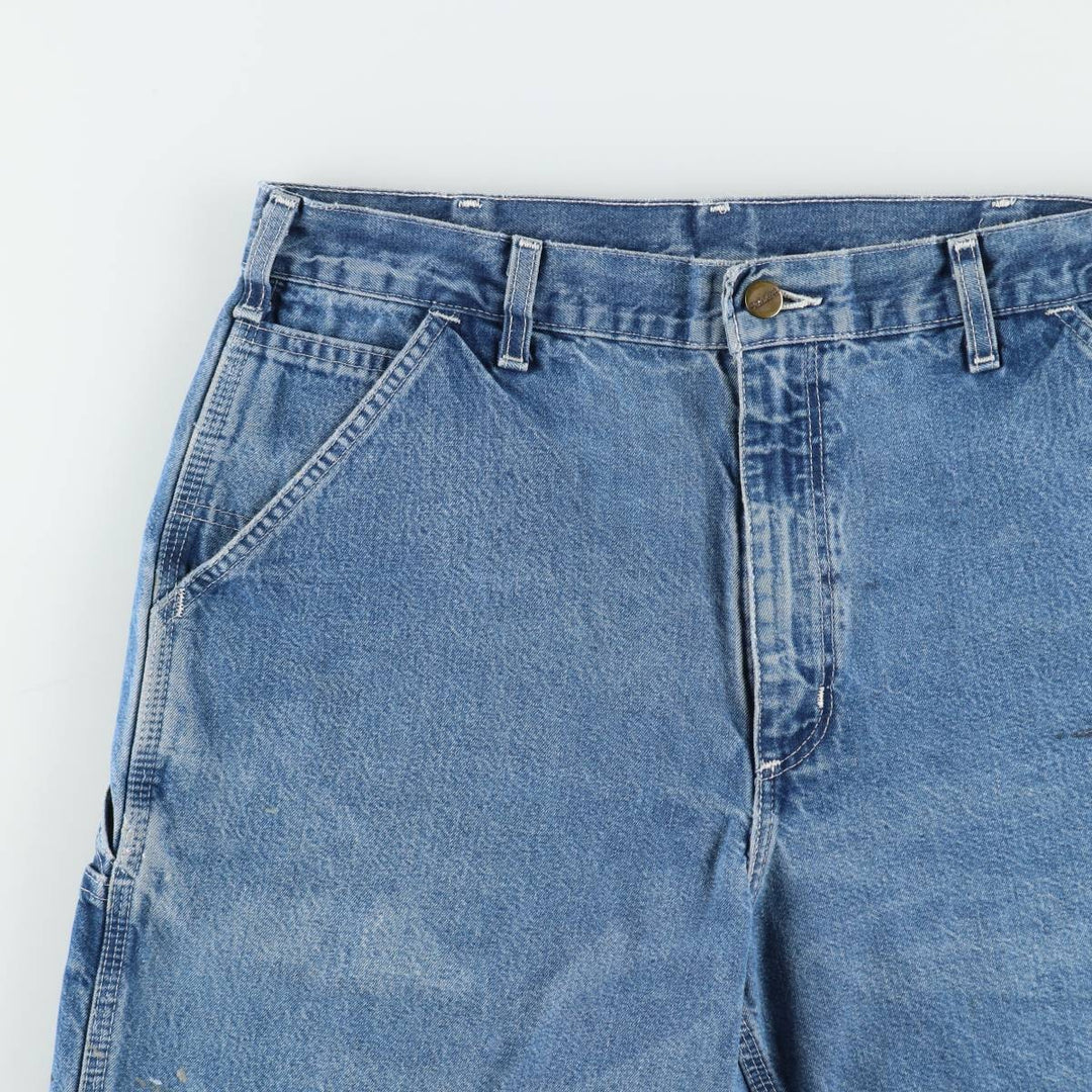 Carhartt Denim Painter Shorts, Shorts, Men's, W34 equivalent unclear blue type Vintage Second Hand