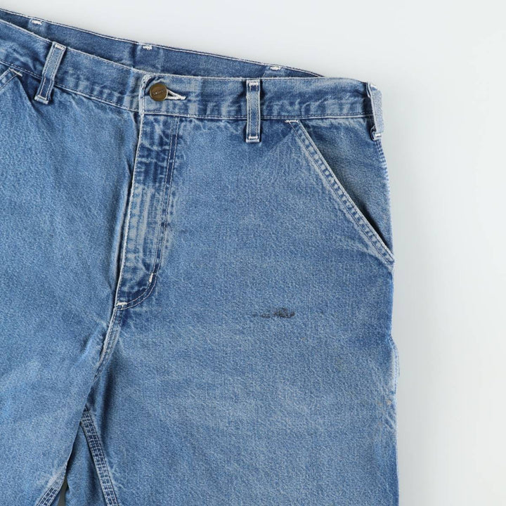 Carhartt Denim Painter Shorts, Shorts, Men's, W34 equivalent unclear blue type Vintage Second Hand