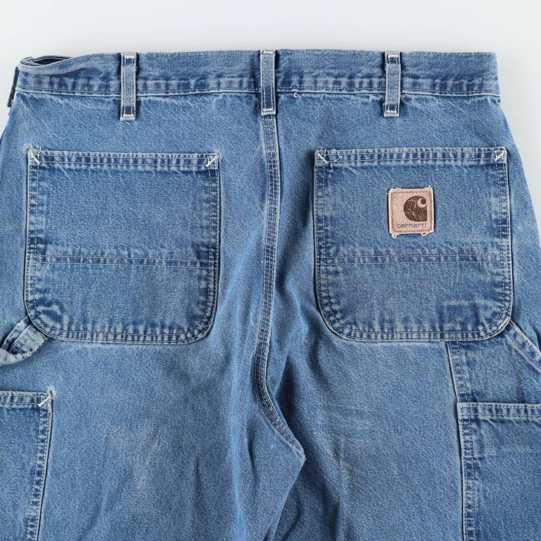 Carhartt Denim Painter Shorts, Shorts, Men's, W34 equivalent unclear blue type Vintage Second Hand