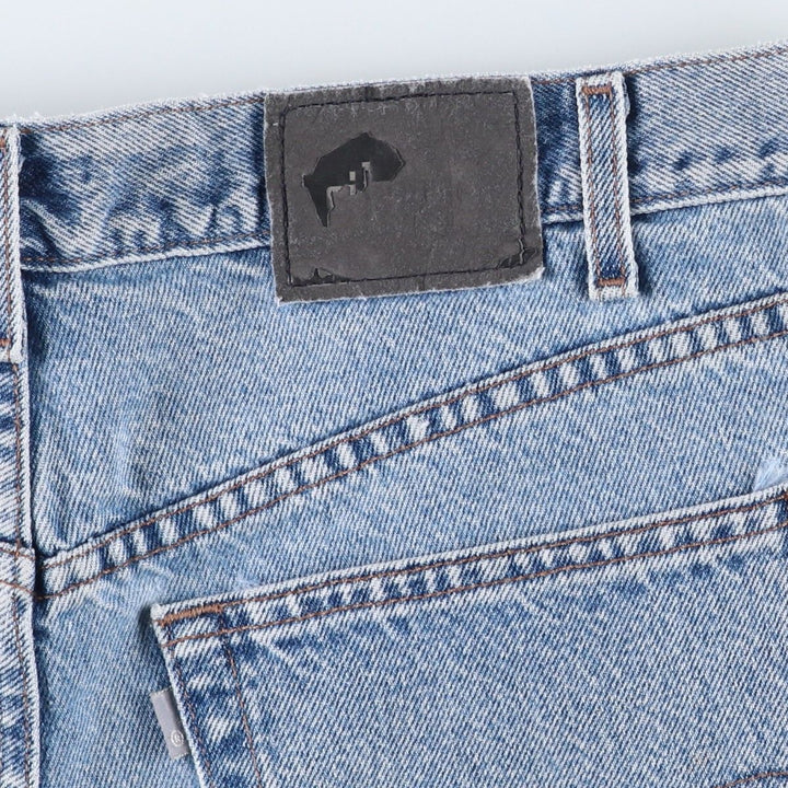 Levi's SILVER TAB Loose Denim Shorts (Men's size W38 equivalent) cotton blue type Vintage Second Hand