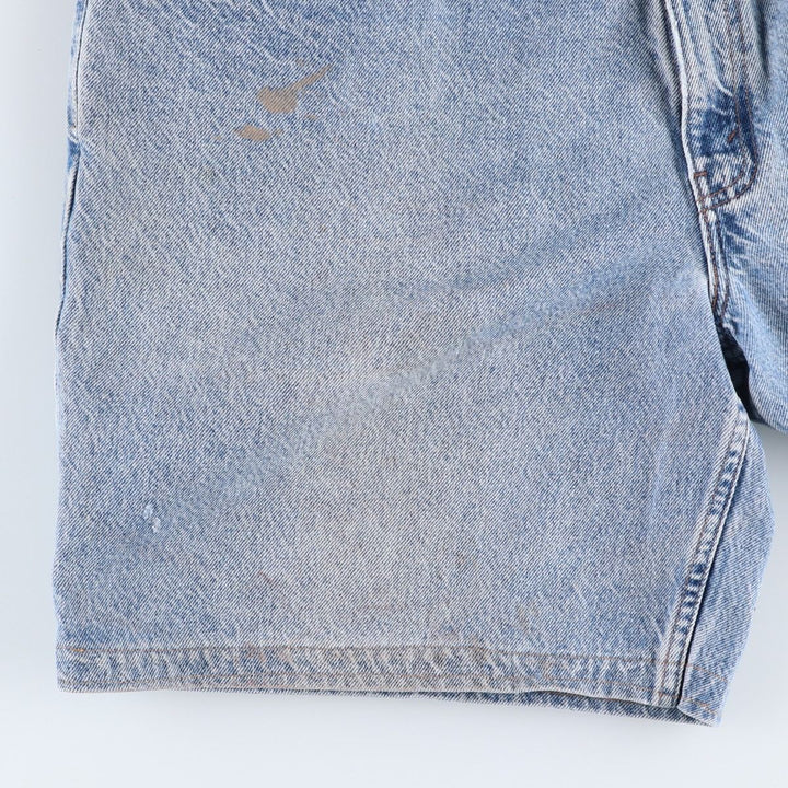 Levi's SILVER TAB Loose Denim Shorts (Men's size W38 equivalent) cotton blue type Vintage Second Hand