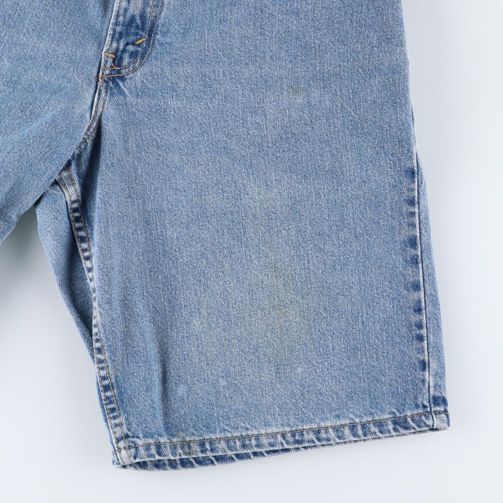 90'S Levi's 560 Loose Fit Denim Shorts, Made in USA, Men's Size W31 (approx.), Vintage cotton blue type Vintage Second Hand