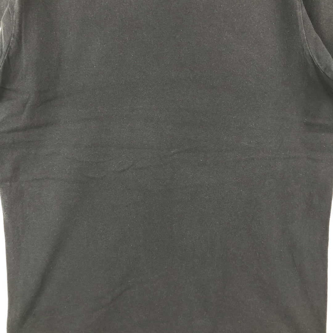 Guns N' Roses Skull Pattern Band T-shirt, Men's M size cotton black type Vintage Second Hand