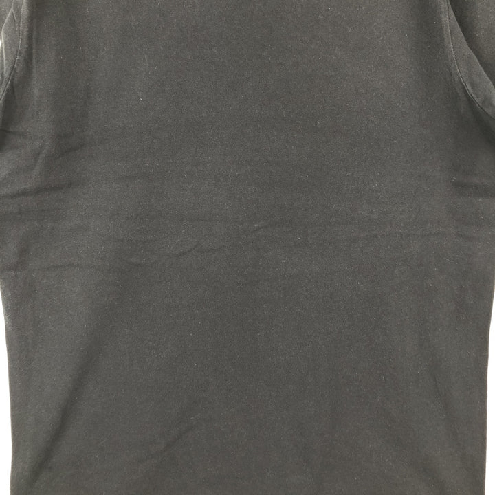 Guns N' Roses Skull Pattern Band T-shirt, Men's M size cotton black type Vintage Second Hand