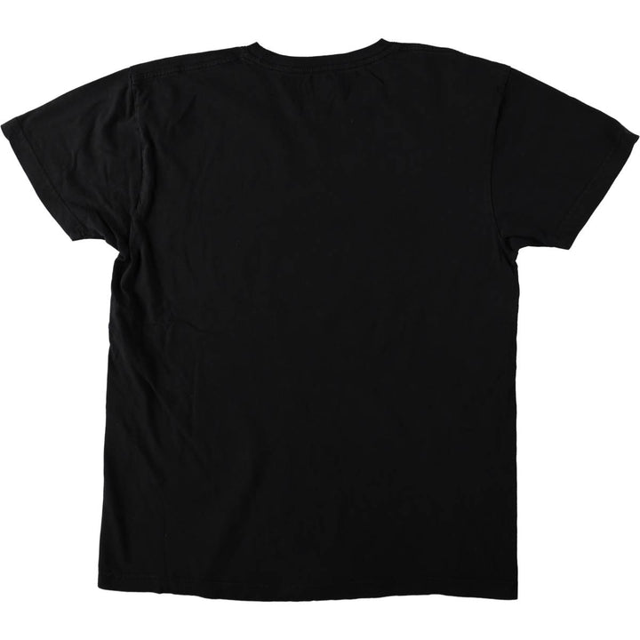 NIRVANA Nirvana Band T-shirt, Band T, Men's L size cotton black type Vintage Second Hand