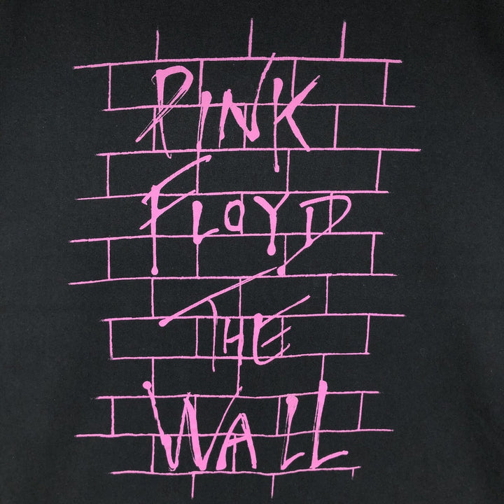 PINK FLOYD Pink Floyd Band T-shirt Band T Men's L size unclear black type Vintage Second Hand