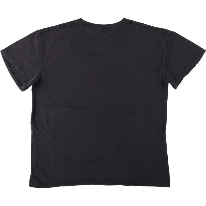 DEF LEPPARD Def Leppard Band T-shirt Band T Men's M size cotton black type Vintage Second Hand