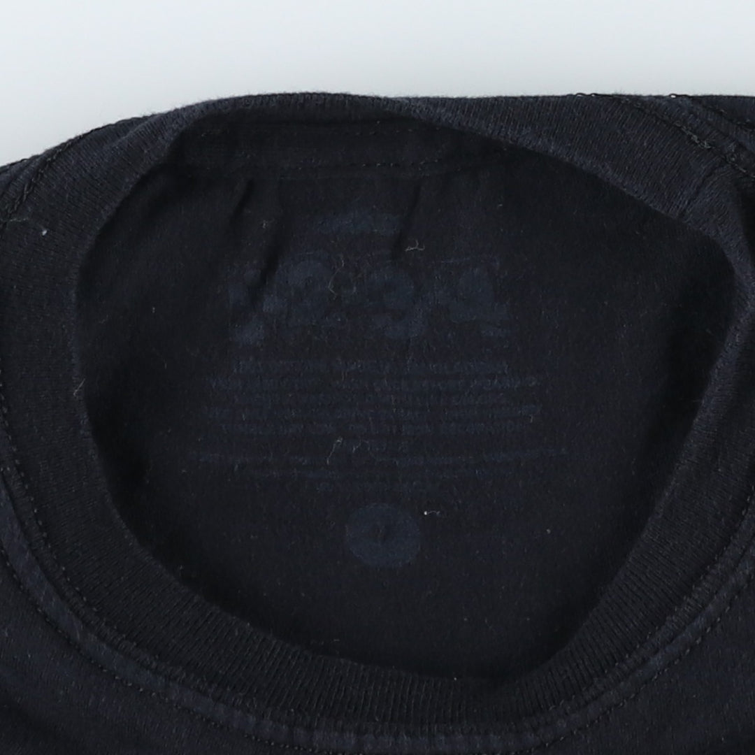 RAMONES Eagle Pattern Band T-Shirt (Men's Size M) cotton black type Vintage Second Hand