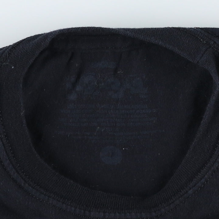RAMONES Eagle Pattern Band T-Shirt (Men's Size M) cotton black type Vintage Second Hand
