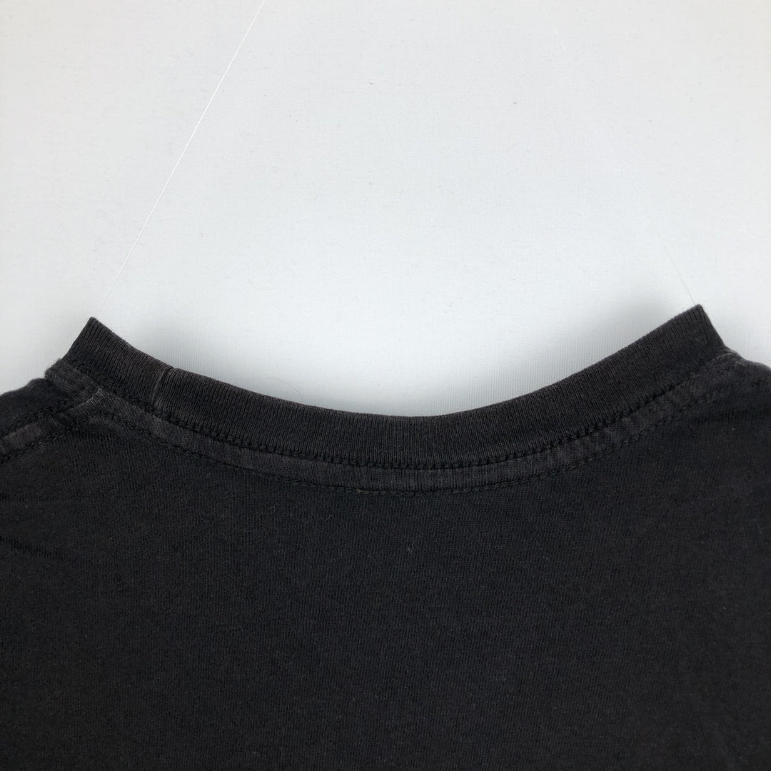 METALLICA Metallica Band T-shirt Band T Men's M size unclear black type Vintage Second Hand