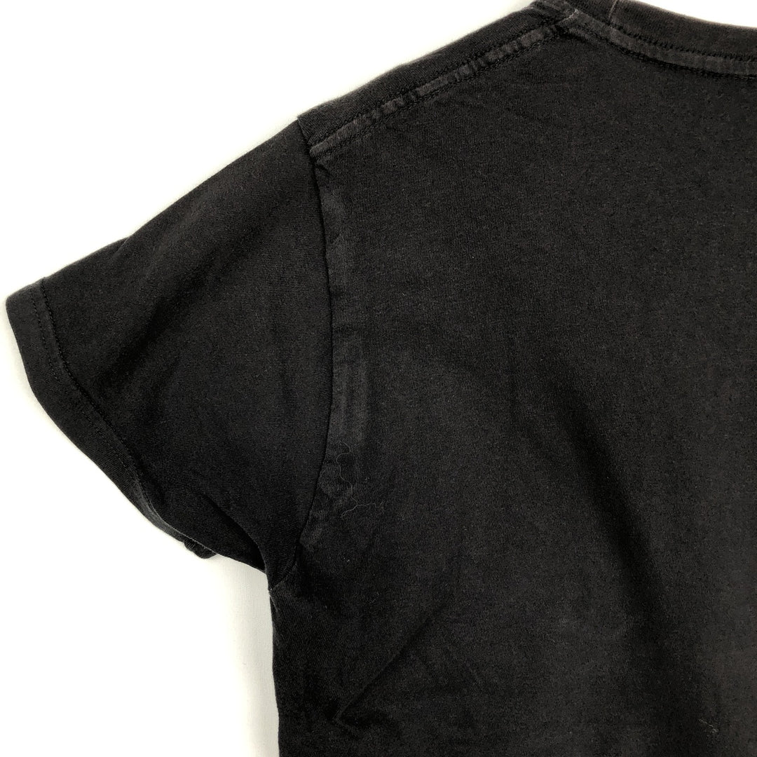 METALLICA Metallica Band T-shirt Band T Men's M size unclear black type Vintage Second Hand