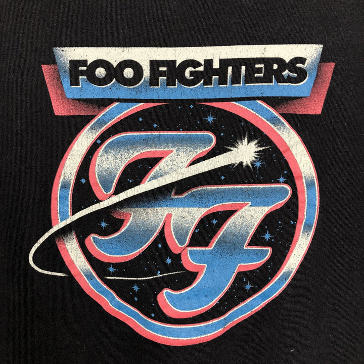 Foo Fighters Band T-Shirt, Men's Size L cotton black type Vintage Second Hand