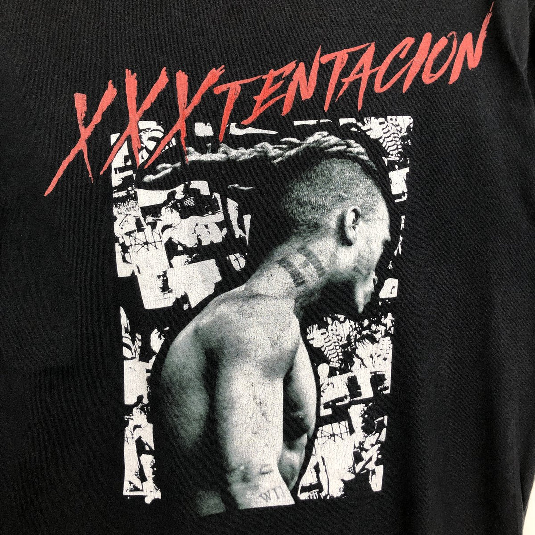XXXTENTACION XXXTentacion Rap T-Shirt, Men's Size M (equivalent) unclear black type Vintage Second Hand