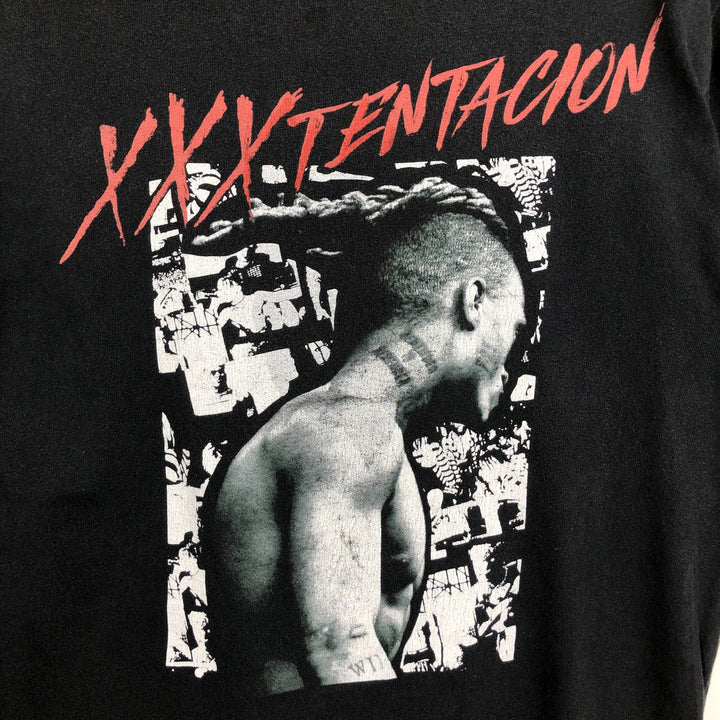 XXXTENTACION XXXTentacion Rap T-Shirt, Men's Size M (equivalent) unclear black type Vintage Second Hand