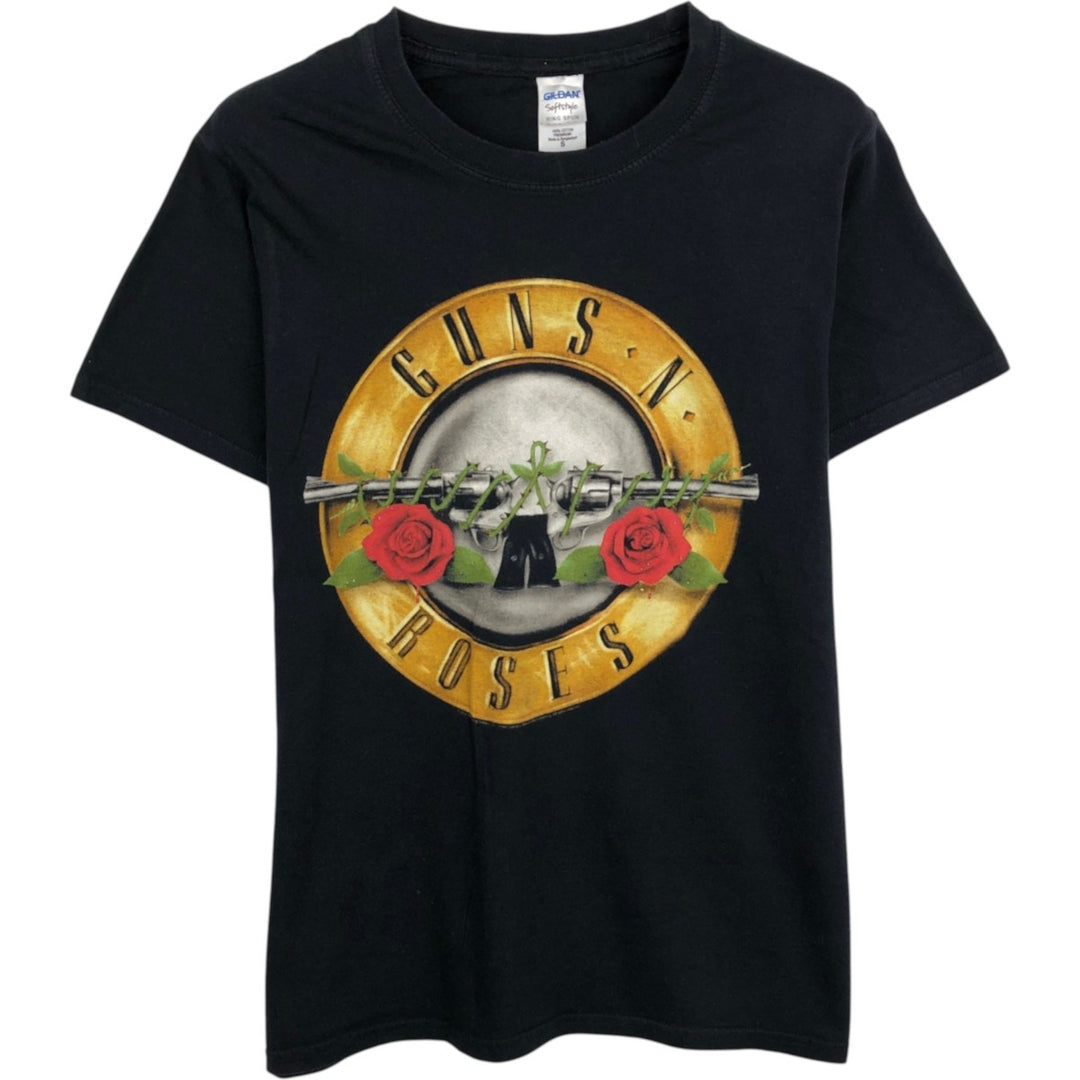 Guns N' Roses Band T-Shirt, Men's Size Small cotton black type Vintage Second Hand