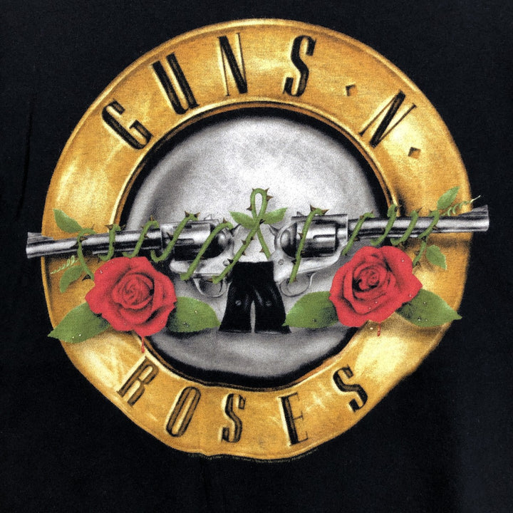 Guns N' Roses Band T-Shirt, Men's Size Small cotton black type Vintage Second Hand