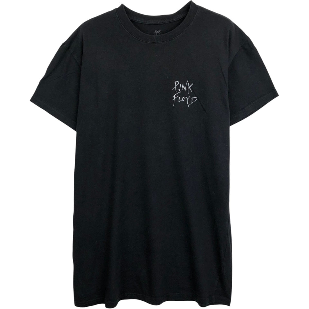 PINK FLOYD Band T-shirt, Made in the UK, Men's Size M (approx.) cotton black type Vintage Second Hand