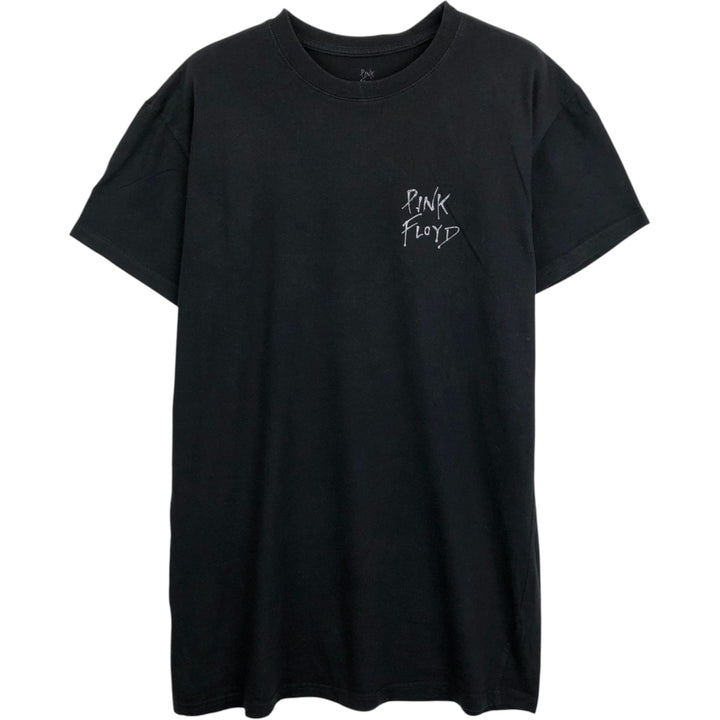 PINK FLOYD Band T-shirt, Made in the UK, Men's Size M (approx.) cotton black type Vintage Second Hand