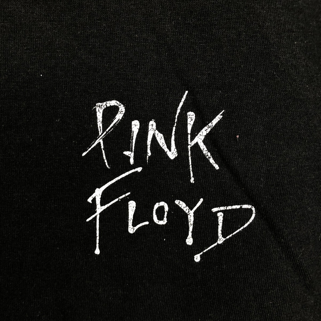 PINK FLOYD Band T-shirt, Made in the UK, Men's Size M (approx.) cotton black type Vintage Second Hand