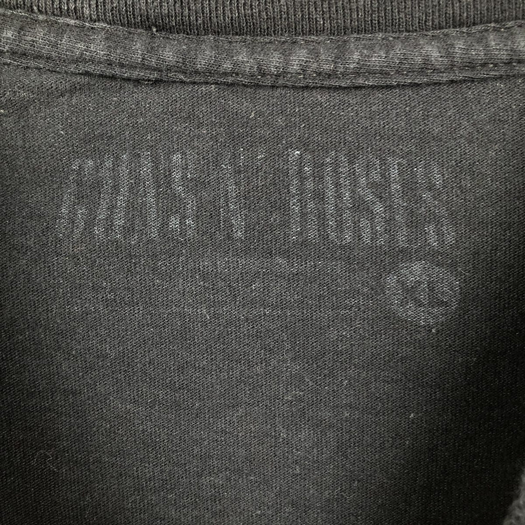 GUNS N' ROSES Guns N' Roses Band T-Shirt Band Tee Men's XL unclear black type Vintage Second Hand